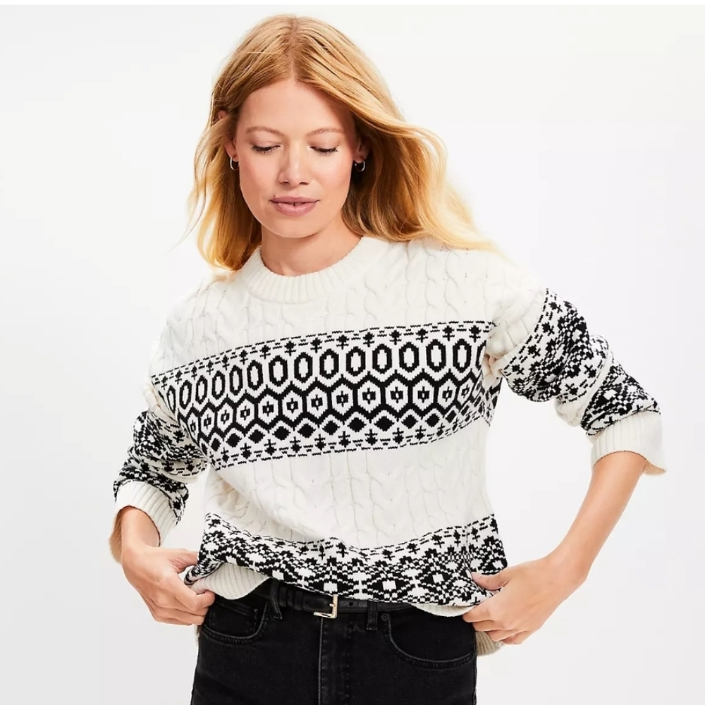 Fair Isle sweater